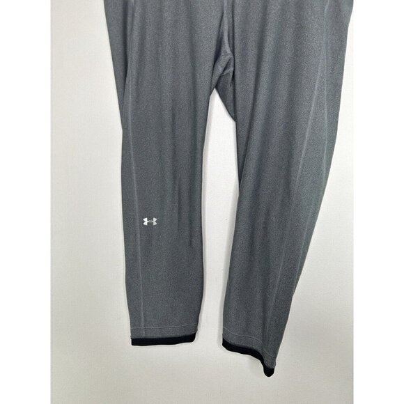 Under Armour Women HeatGear Armour Compression Ankle Crop Gray Size 2XL - Picture 3 of 11